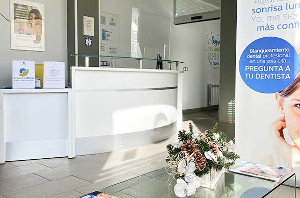 Clínica Dental Arancha Otero Ávila recepción